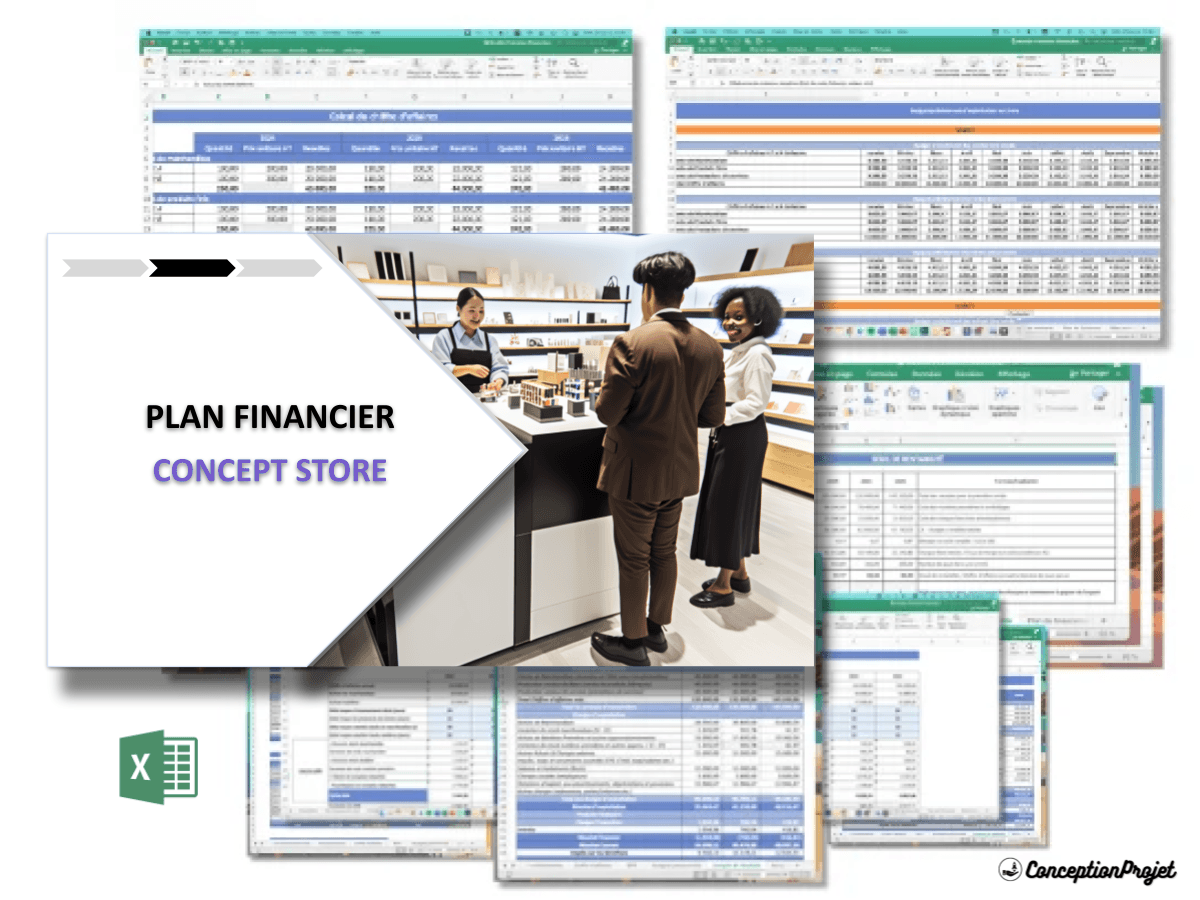 Exemple de Plan Financier pour Concept Store : Guide Complet et Détaillé Exemple de Plan Financier pour Concept Store : Guide Complet et Détaillé