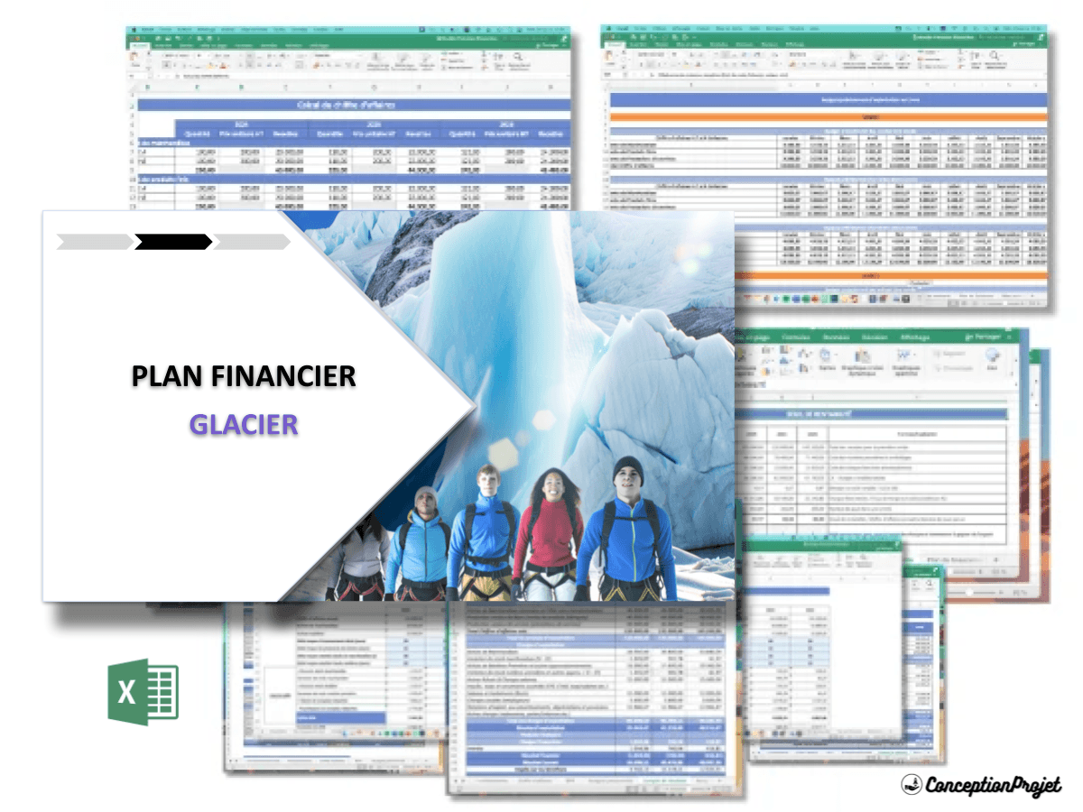Exemple de Prévisionnel Financier pour Glacier : Téléchargement immédiat Exemple de Prévisionnel Financier pour Glacier : Téléchargement immédiat