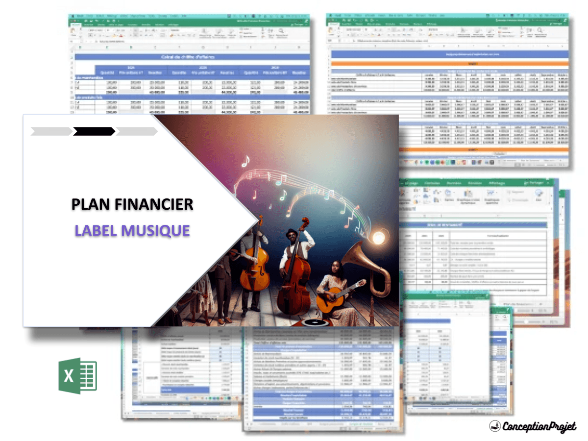 Prévisionnel Financier pour Label Musique : Modèle et Conseils Prévisionnel Financier pour Label Musique : Modèle et Conseils