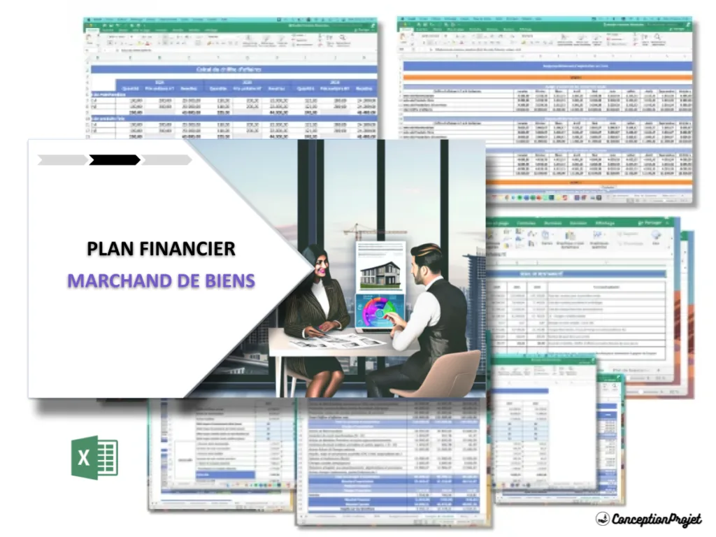 Plan financier marchand de biens 2026 : exemple détaillé 2 Plan financier marchand de biens 2026 : exemple détaillé
