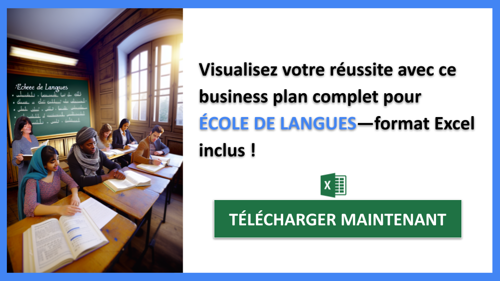 École de langues Business Plan Exemple - ÉCOLE DE LANGUES-6