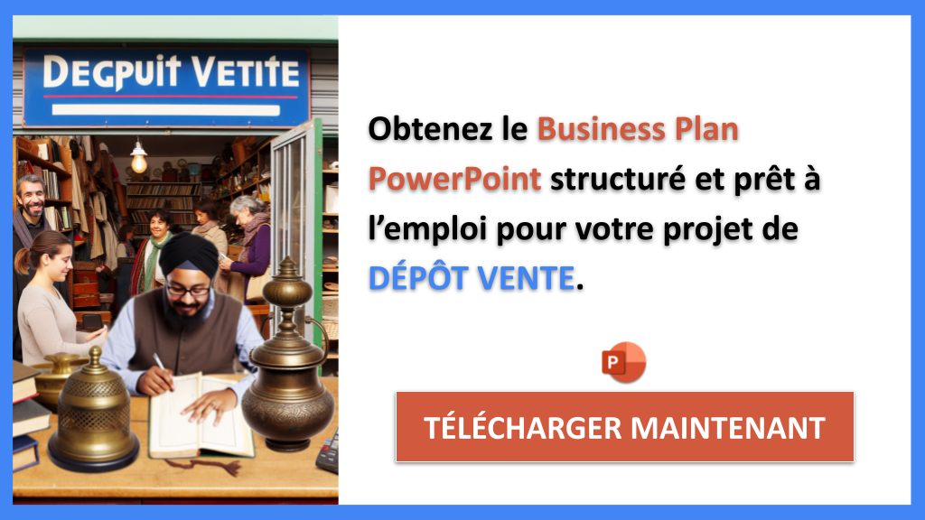 Dépôt Vente Business Plan Exemple - DÉPÔT VENTE-5