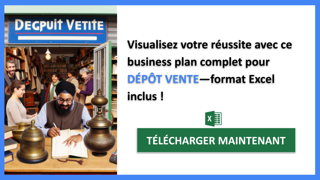 Dépôt Vente Business Plan Exemple - DÉPÔT VENTE-6