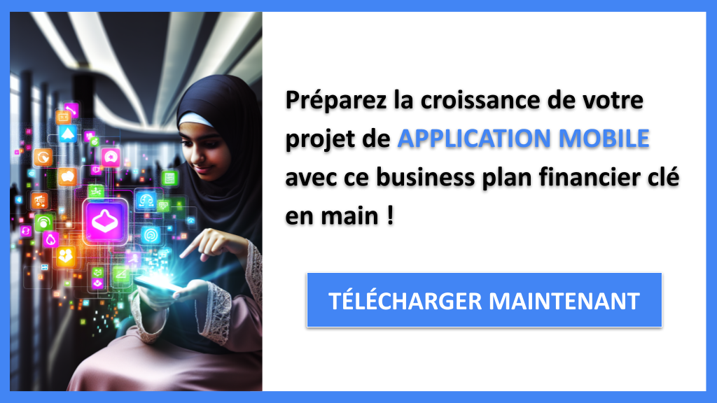 Prévisionnel Financier pour Application Mobile : Guide Ultime 8 Application mobile Plan financier Exemple - APPLICATION MOBILE-6