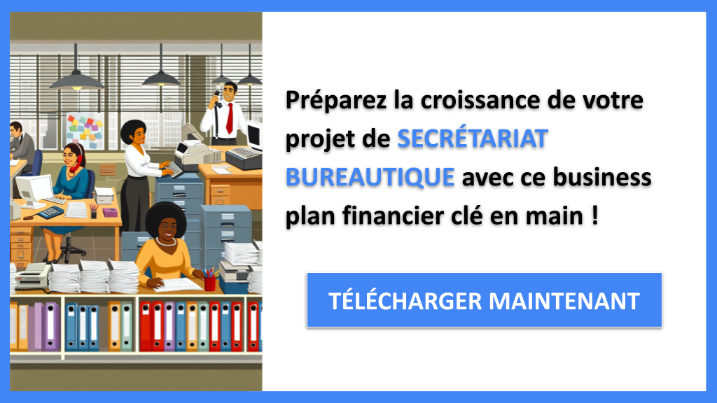 Comment concevoir un Prévisionnel Financier pour Secrétariat bureautique ? 8 Secrétariat bureautique Plan financier Exemple - SECRÉTARIAT BUREAUTIQUE-6