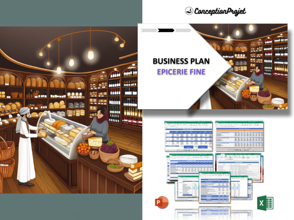 Quels sont les éléments clés d'un business plan pour Epicerie fine ? 2 COVER-POUR-EPICERIE FINE-BUSINESS-PLA