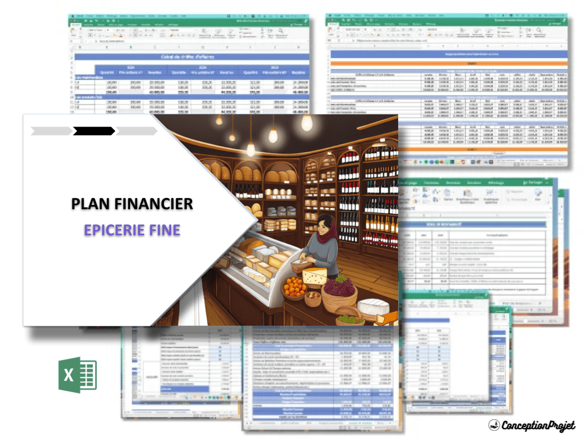 Plan Financier pour Épicerie Fine : Exemple Complet Plan Financier pour Épicerie Fine : Exemple Complet
