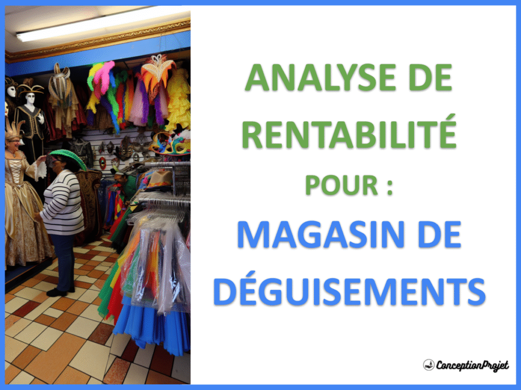 Cover Profitability for Magasin de déguisements