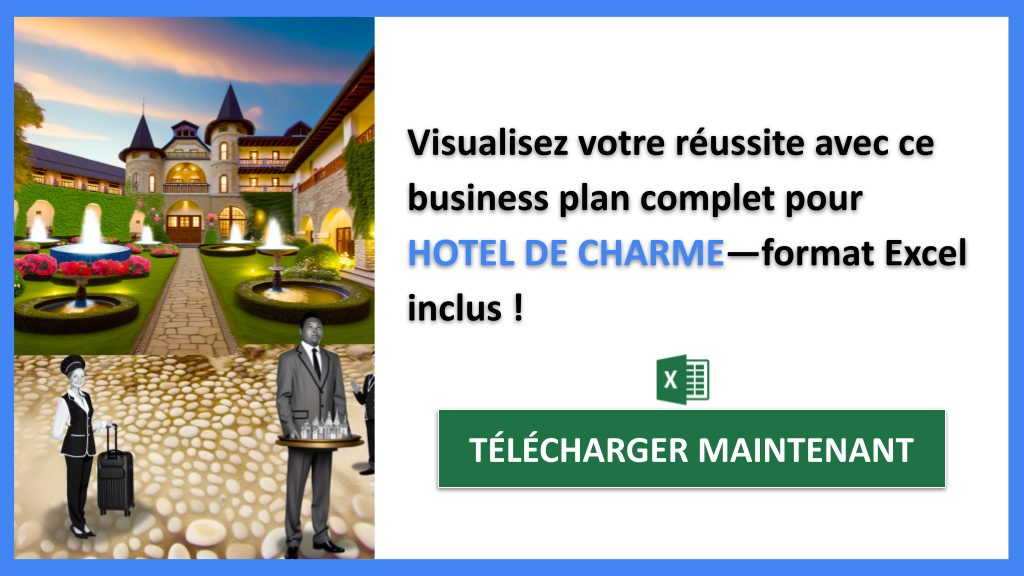 Exemple de Business Plan pour Hotel de charme : Modèle à Suivre 8 Hotel de charme Business Plan Exemple - HOTEL DE CHARME-6
