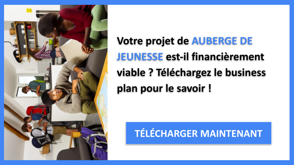 Auberge de jeunesse Plan financier Exemple - AUBERGE DE JEUNESSE-4