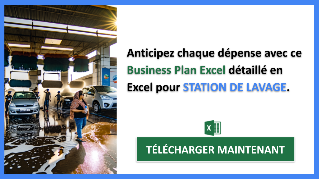 Station de lavage Plan financier Exemple - STATION DE LAVAGE-5
