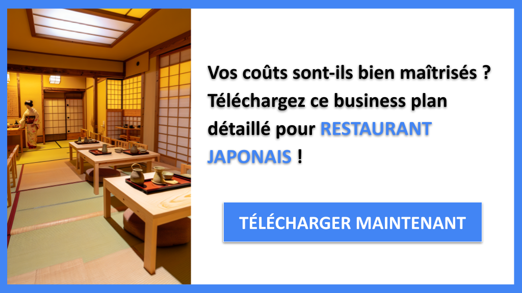Coût de lancement d'un Restaurant Japonais - RESTAURANT JAPONAIS-4