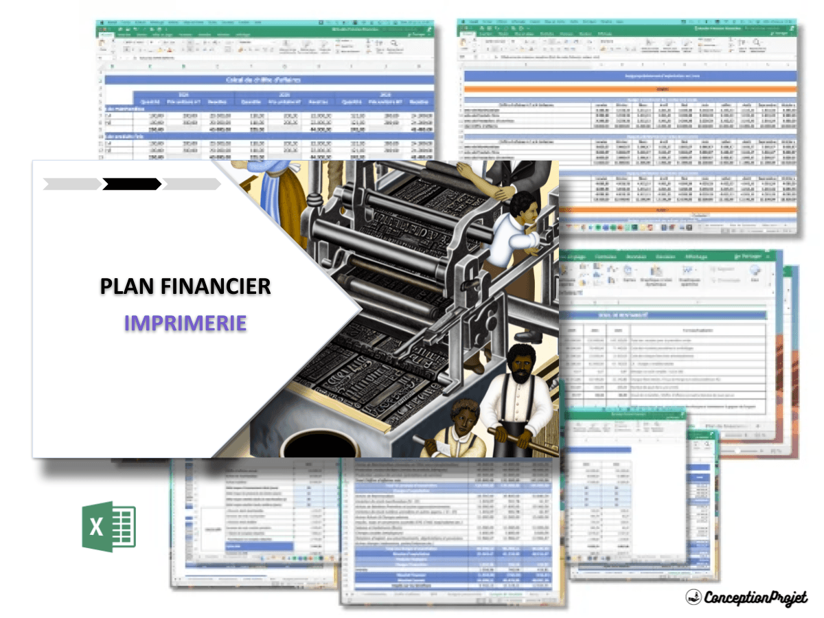 Plan Financier pour Imprimerie : Exemple Pratique et Efficace Plan Financier pour Imprimerie : Exemple Pratique et Efficace