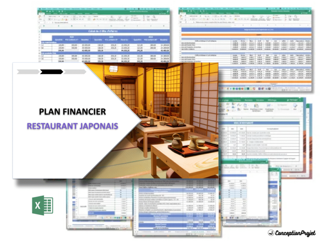 COVER-POUR-RESTAURANT JAPONAIS-PLAN-FINANCIER