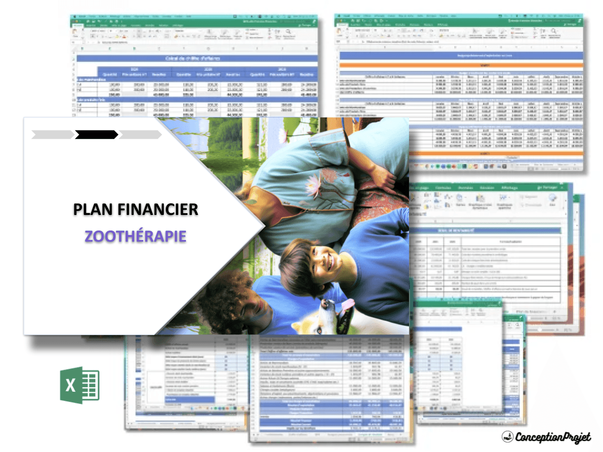 Prévisionnel Financier pour Zoothérapie : Modèle et Conseils Prévisionnel Financier pour Zoothérapie : Modèle et Conseils
