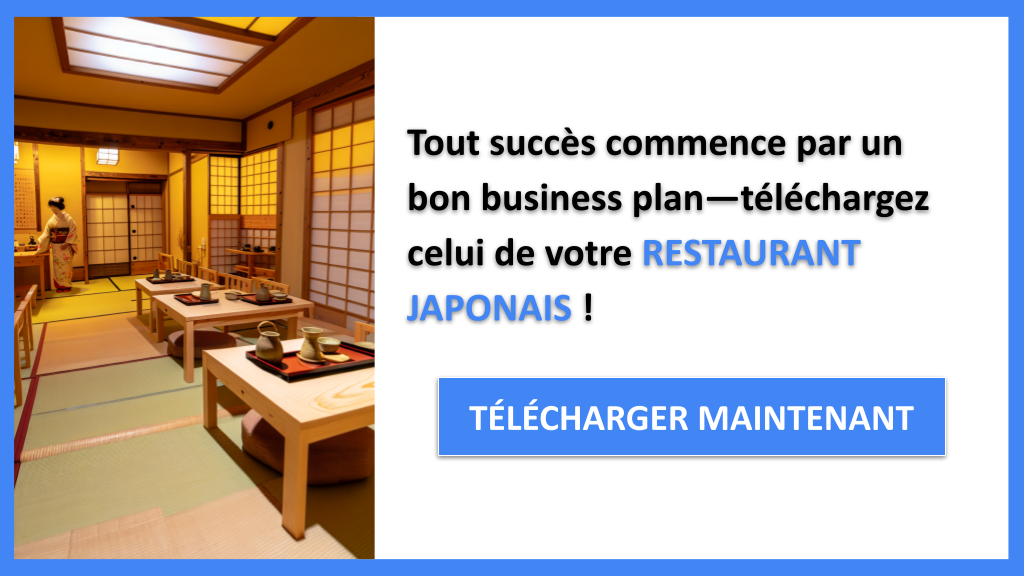 Restaurant Japonais Business Plan Exemple - RESTAURANT JAPONAIS-4