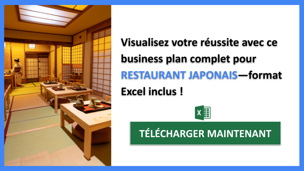 Restaurant Japonais Business Plan Exemple - RESTAURANT JAPONAIS-6