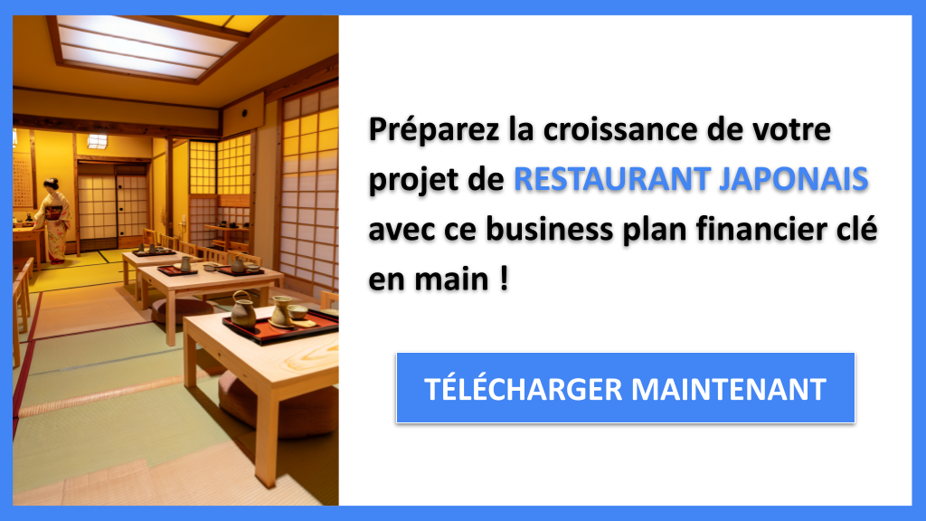 Restaurant Japonais Plan Financier Exemple - RESTAURANT JAPONAIS-6