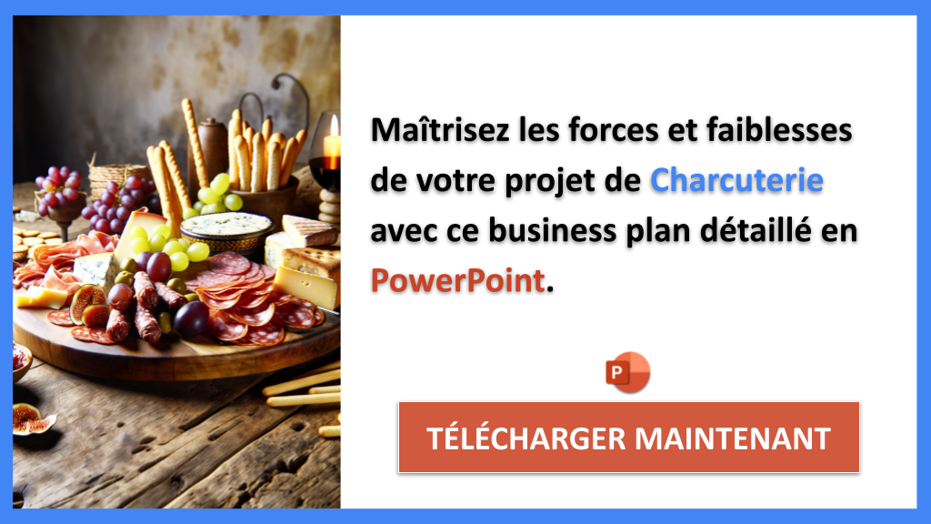 Exemple Business Plan pour Charcuterie - Exemple Analyse SWOT Charcuterie- CTA2