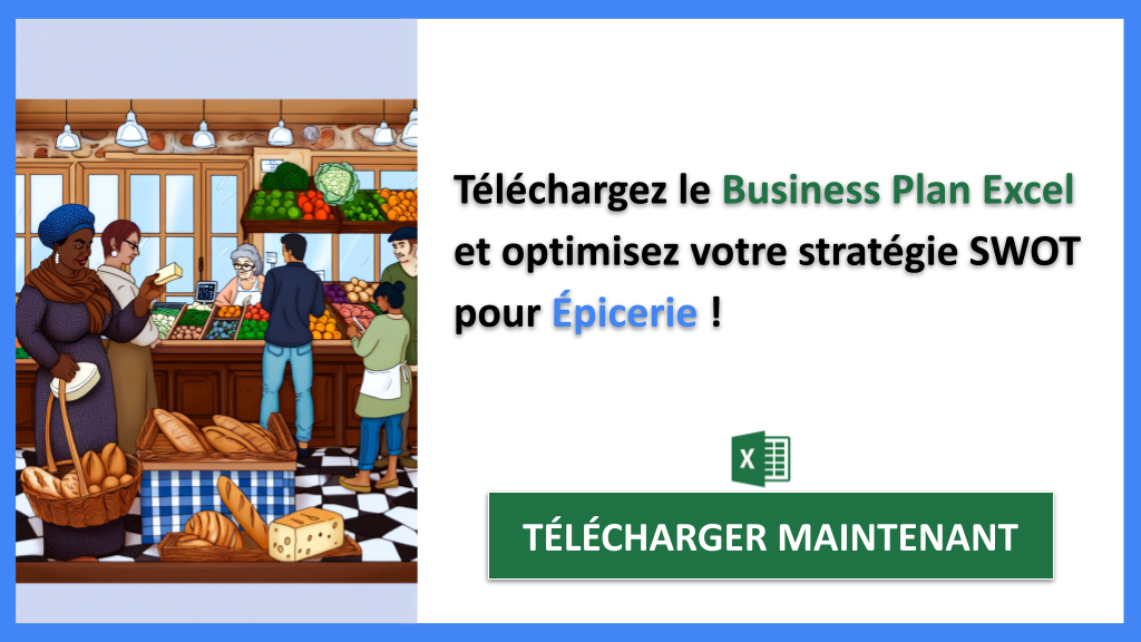 Exemple Business Plan pour Épicerie - Exemple Analyse SWOT Épicerie- CTA3