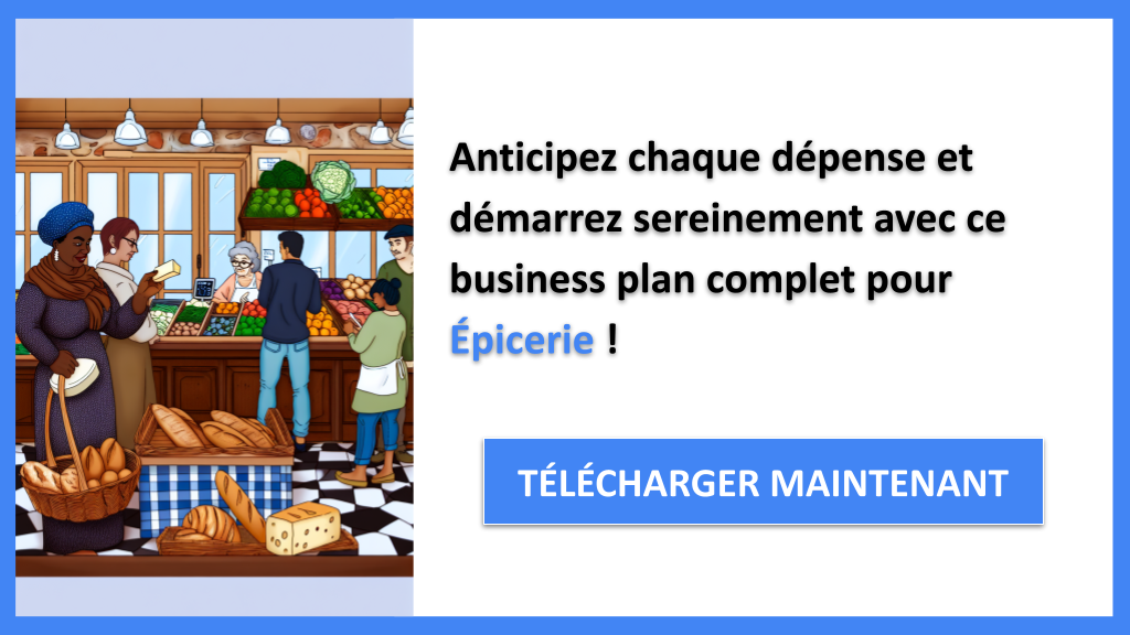 Exemple Business Plan pour Épicerie - Coût de conception d'une Épicerie- CTA3
