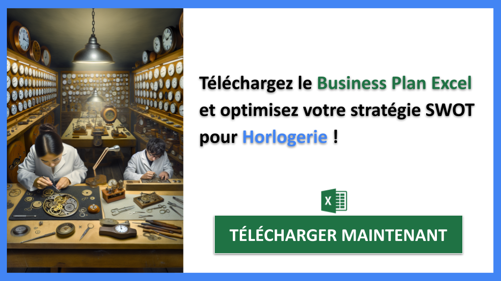 Analyse SWOT pour Horlogerie : Exemples Concrets et Résultats Impressionnants 8 Exemple Business Plan pour Horlogerie - Exemple Analyse SWOT Horlogerie- CTA3