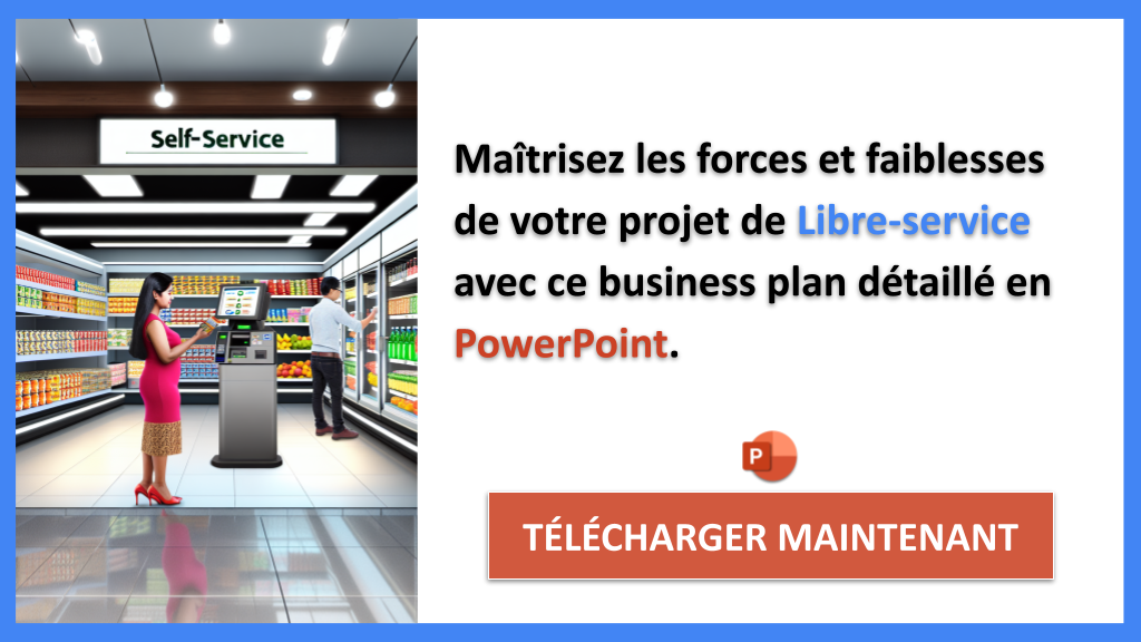 Exemple Business Plan pour Libre-service - Exemple Analyse SWOT Libre-service- CTA2