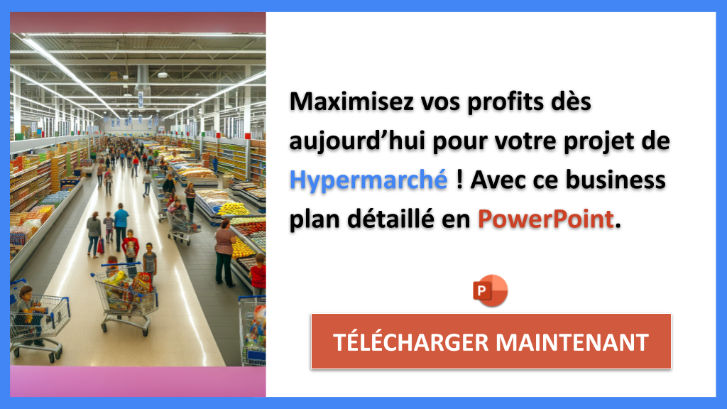 Exemple Business Plan pour Hypermarché - Hypermarché Revenus Rentabilité- CTA3