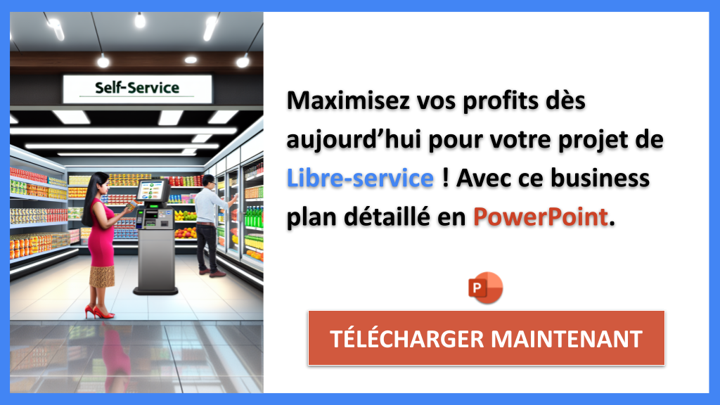 Exemple Business Plan pour Libre-service - Libre-service Revenus Rentabilité- CTA3