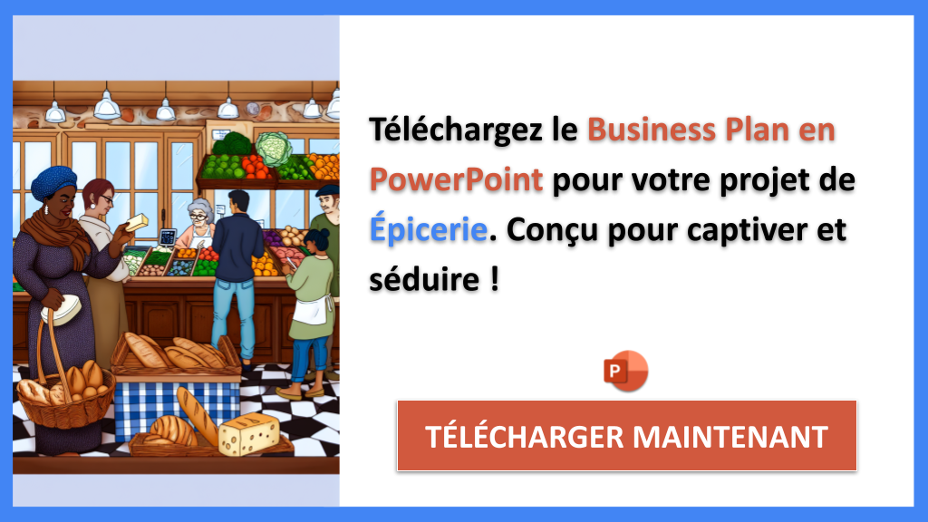 Exemple Business Plan pour Épicerie - Épicerie Business Model Canvas- CTA2