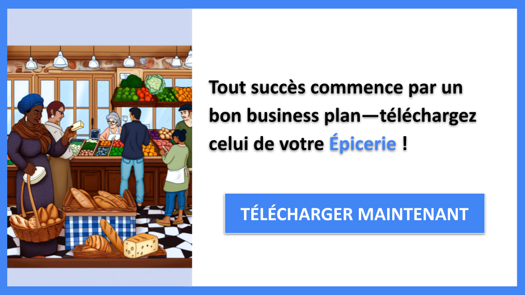 Exemple Business Plan pour Épicerie - Épicerie Business Plan Exemple- CTA1