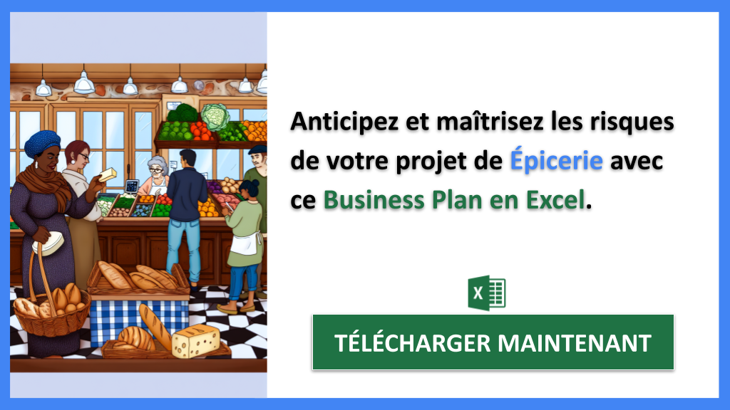 Comment Améliorer la Gestion des Risques dans le Projet Épicerie ? 7 Exemple Business Plan pour Épicerie - Gestion des Risques Épicerie- CTA2