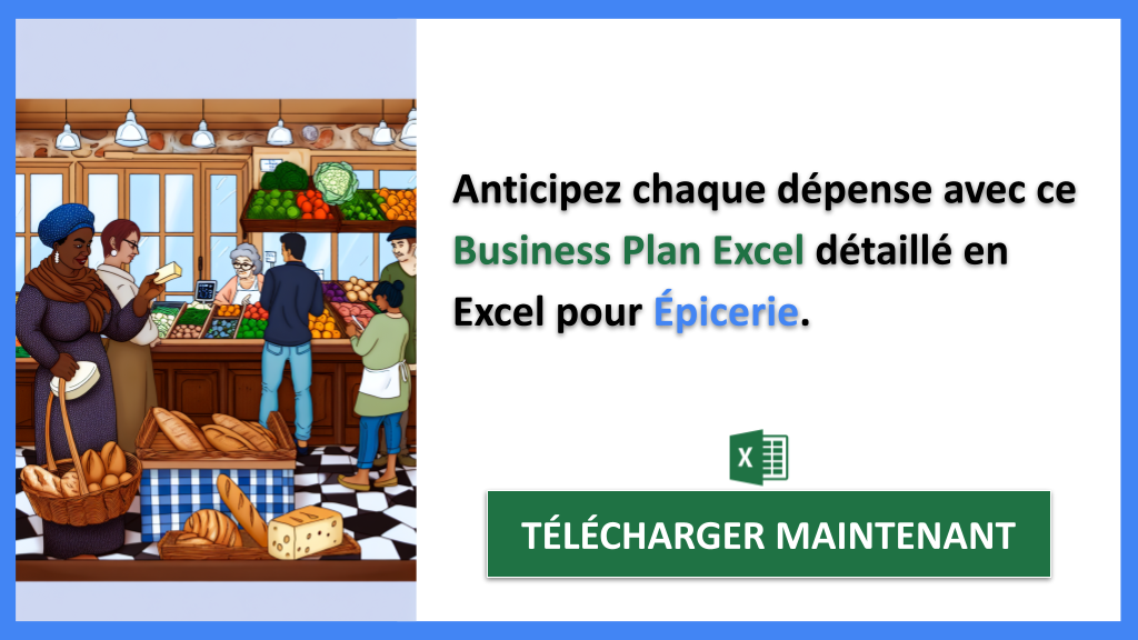 Plan Financier pour Épicerie : Exemple Complet 7 Exemple Business Plan pour Épicerie - Épicerie Prévisionnel financier Exemple- CTA2