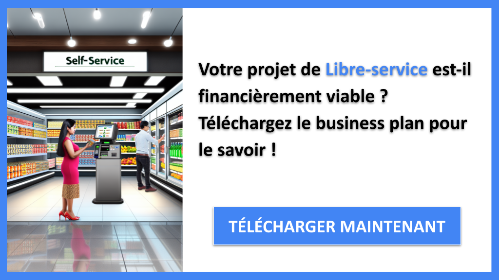 Exemple Business Plan pour Libre-service - Libre-service Prévisionnel financier Exemple- CTA1