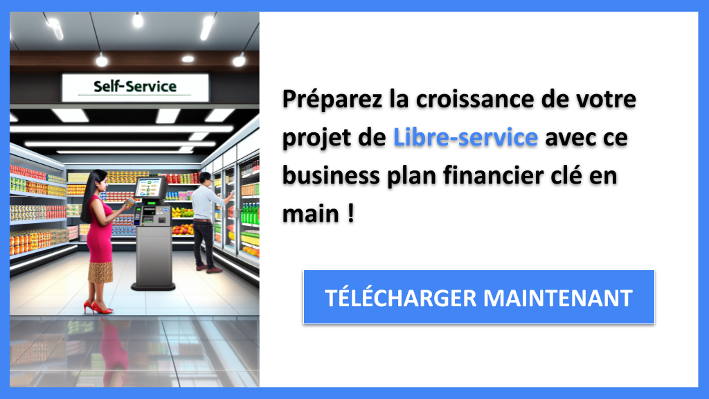 Exemple Business Plan pour Libre-service - Libre-service Prévisionnel financier Exemple- CTA3