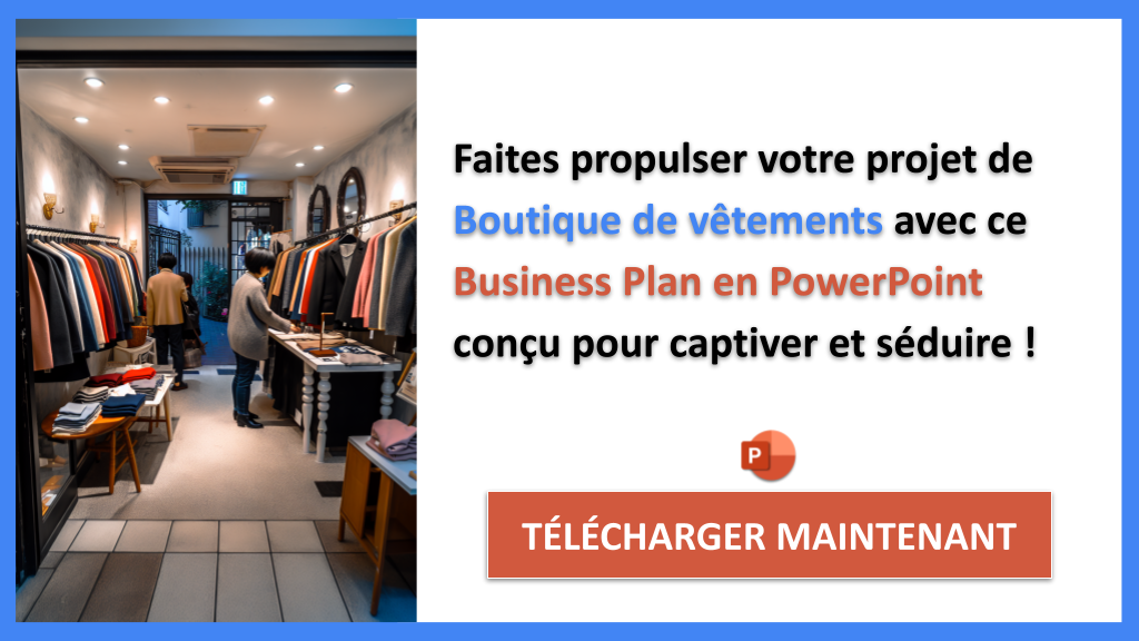 Exemple Business Plan pour Boutique de vêtements - Plan Marketing Boutique de Vêtements- CTA3