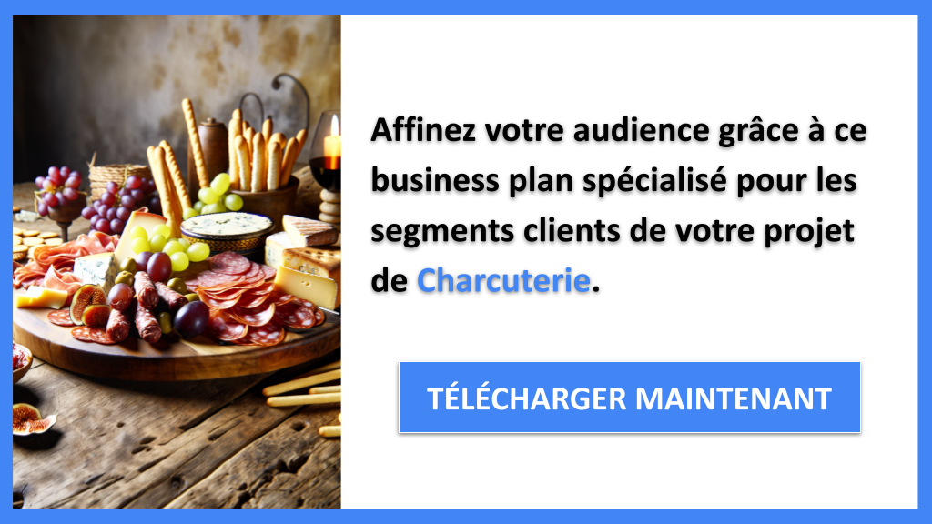 Exemple Business Plan pour Charcuterie - Segments Clients Charcuterie- CTA2