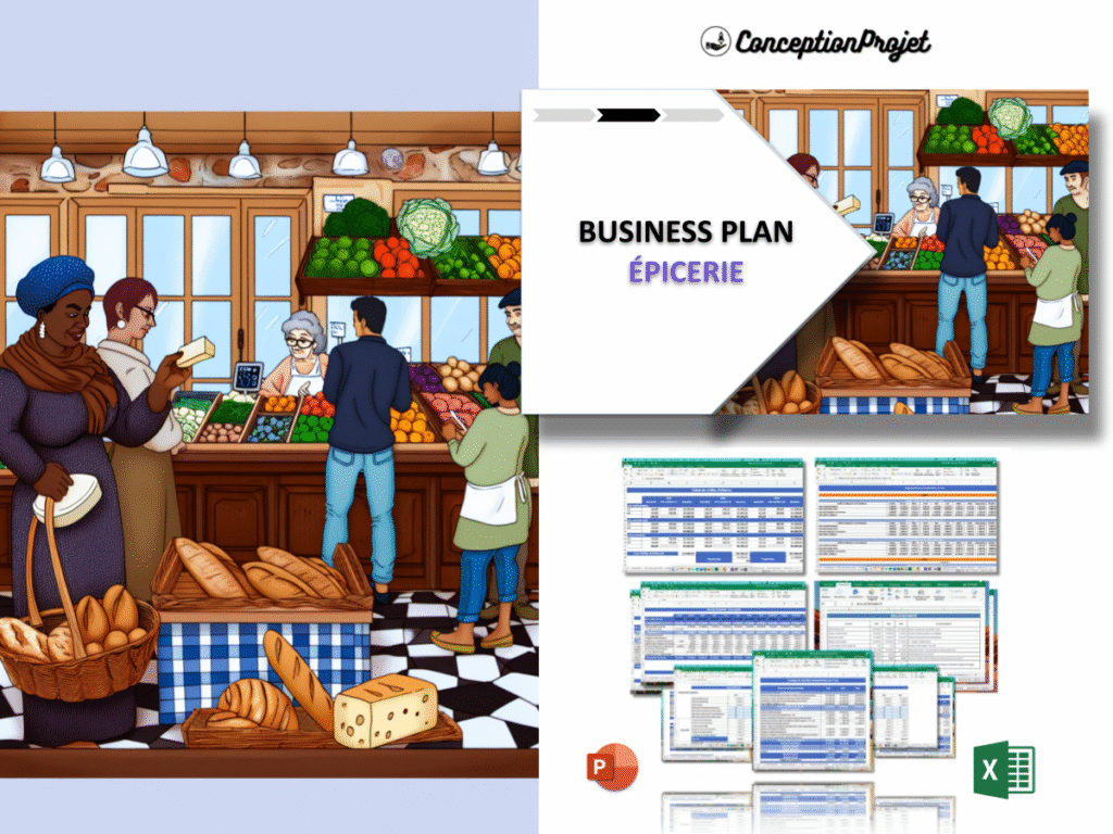 ypicerie Business Plan Exemple Cover