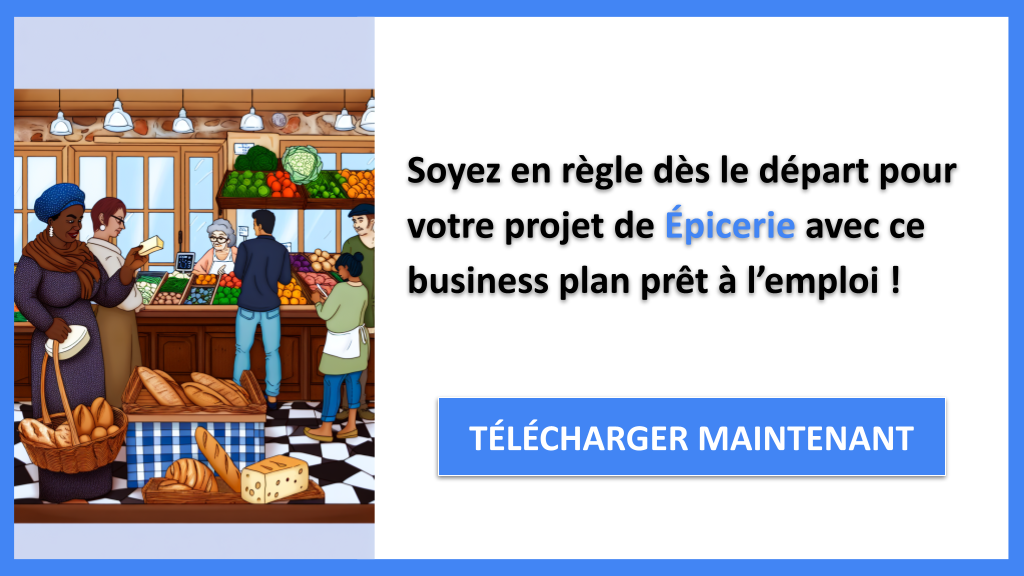Exemple Business Plan pour Épicerie - Étude Juridique Épicerie- CTA3