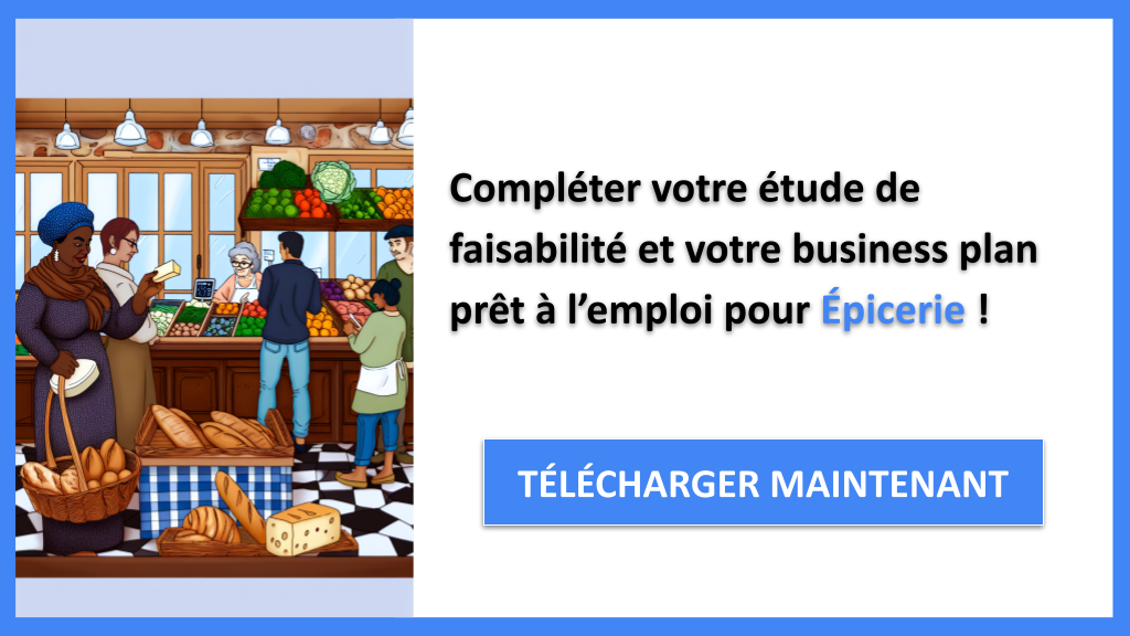 Exemple Business Plan pour Épicerie - Étude Faisabilité Épicerie- CTA3
