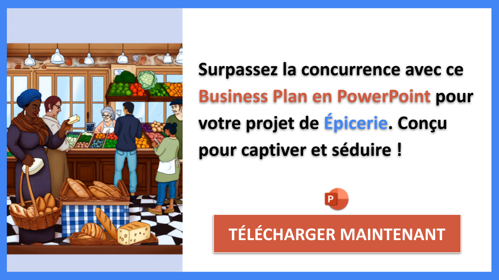 Exemple Business Plan pour Épicerie - Étude de la Concurrence Épicerie- CTA3