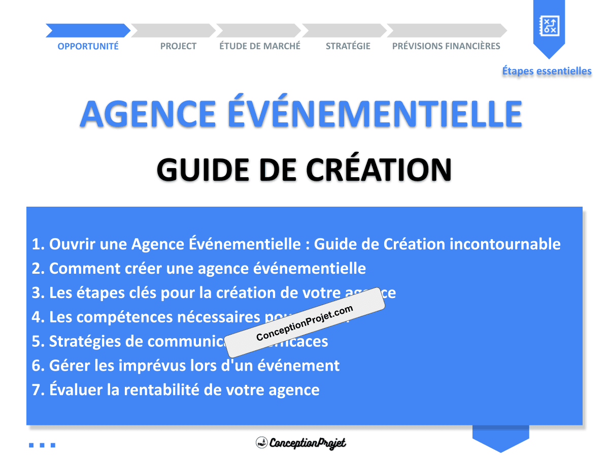 Ouvrir une Agence Événementielle : Guide de Création incontournable Ouvrir une Agence Événementielle : Guide de Création incontournable