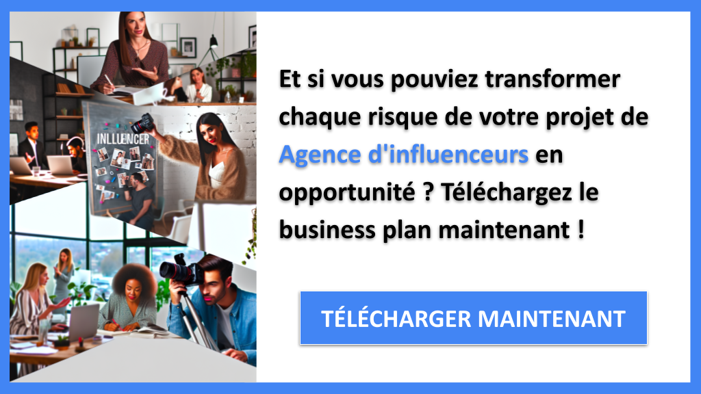 Exemple Business Plan pour Agence d'influenceurs - Exemple Analyse SWOT Agence d'Influenceurs- CTA1