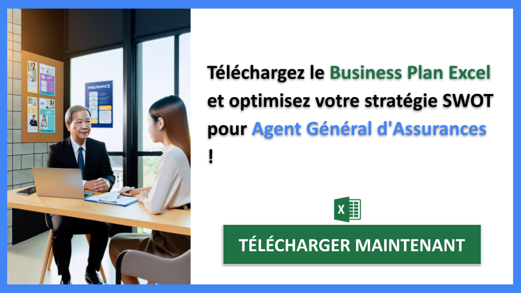 Exemple Business Plan pour Agent Général d'Assurances - Exemple Analyse SWOT Agent Général d'Assurances- CTA3