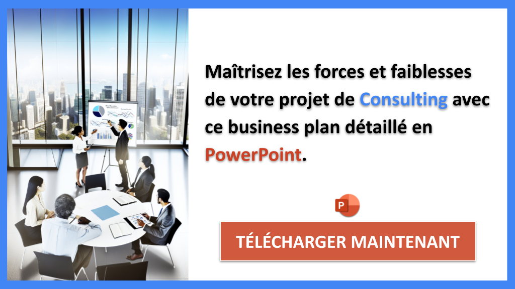 Comment effectuer une Analyse SWOT pour une Entreprise de Consulting ? Exemples et Méthodes 7 Exemple Business Plan pour Consulting - Exemple Analyse SWOT Consulting- CTA2