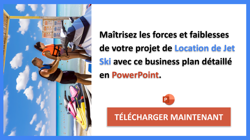 Exemple Business Plan pour Location de Jet Ski - Exemple Analyse SWOT Location de Jet Ski- CTA2