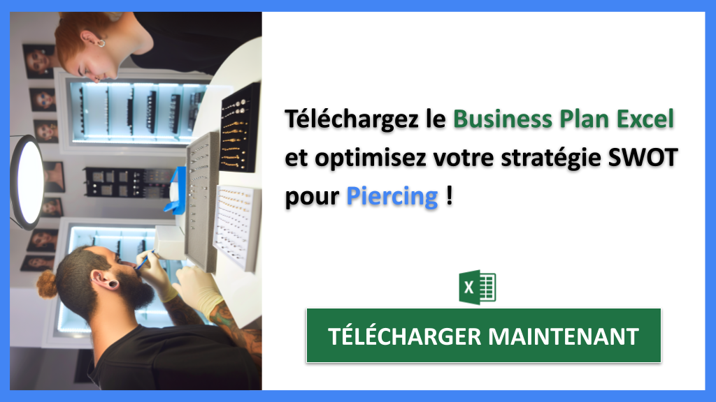 Exemple Business Plan pour Piercing - Exemple Analyse SWOT Piercing- CTA3