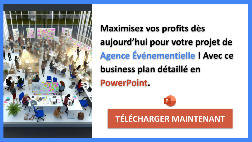 Exemple Business Plan pour Agence Événementielle - Agence Événementielle Revenus Rentabilité- CTA3