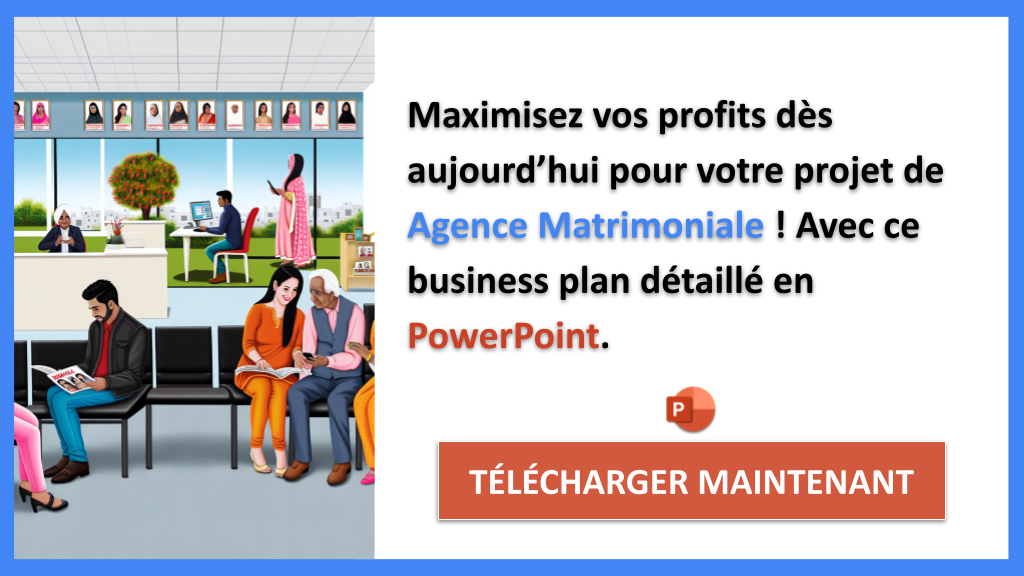 Exemple Business Plan pour Agence Matrimoniale - Agence Matrimoniale Revenus Rentabilité- CTA3
