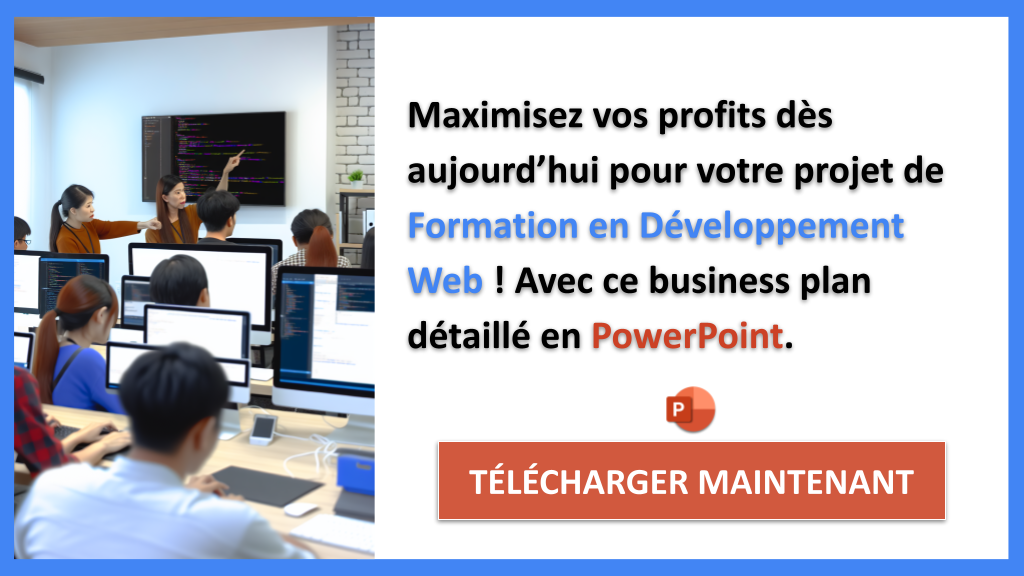 Exemple Business Plan pour Formation en Développement Web - Formation en Développement Web Revenus Rentabilité- CTA3